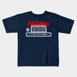 International Harvester 9670 cabover classic truck grille and emblem Kids T-Shirt